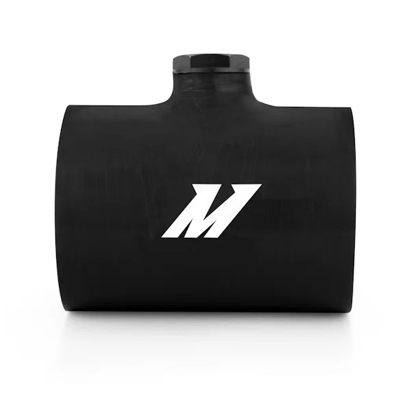 Straight Coupler, Black, Silicone, 3.00in, w/1/8 NPT Bung