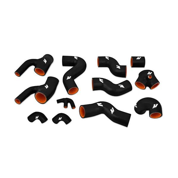 Silicone Turbo Hose Kit, Black, fits Audi S4 1997-2002
