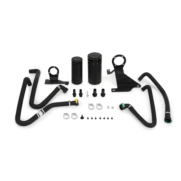 Ford F-150 3.5L EcoBoost Baffled Oil Catch Can Kit, 2011-2014