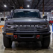 Front Right License Plate Relocation Kit, fits Ford Bronco 2021+, Modular Bumper image 2