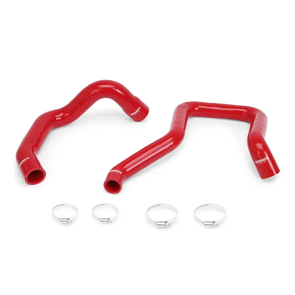 Silicone Coolant Hose Kit, Red, fits Jeep Cherokee XJ 4.0L 1987-1990