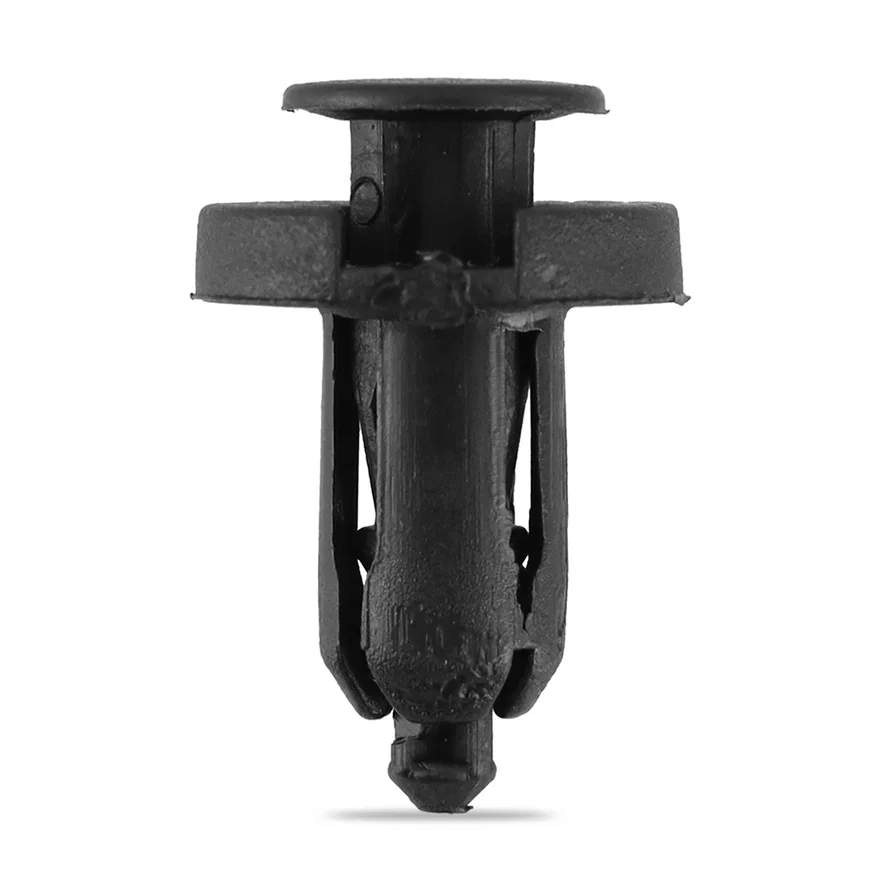 Trim Clips, 25/64" Hole, 13/16" Head Diameter, 45/64" Stem Length, 40 Pieces