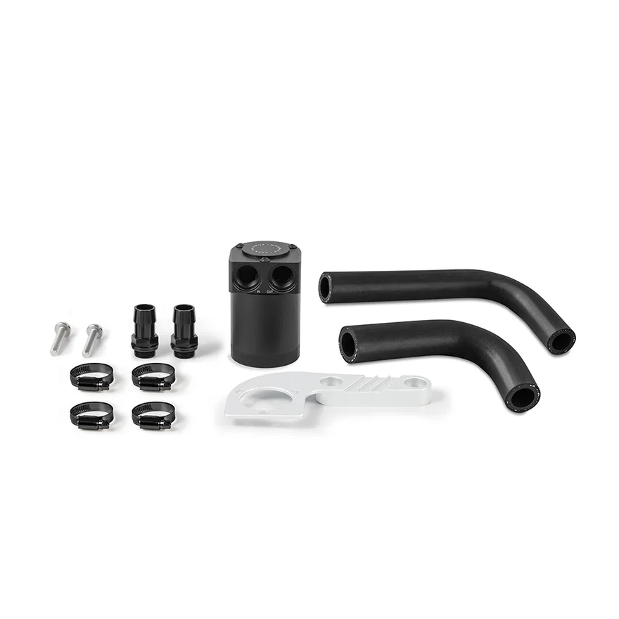 Baffled Oil Catch Can, Mineral White, CCV Side, fits BMW F8X M3/M4 2015-2020