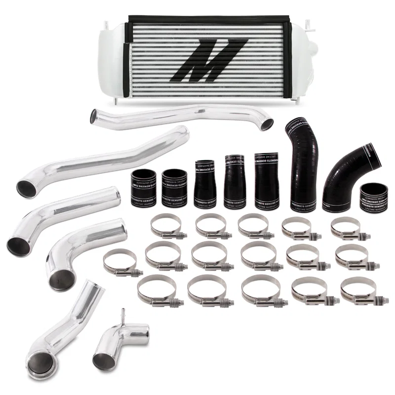 Intercooler Kit, Silver/Polished, fits Ford F-150 3.5L EcoBoost 2017-2020