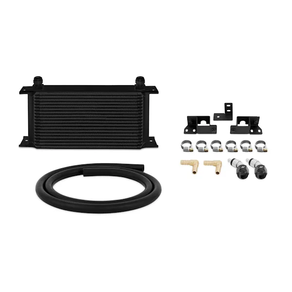 Transmission Cooler, Black, fits Jeep Wrangler JK 2007-2011