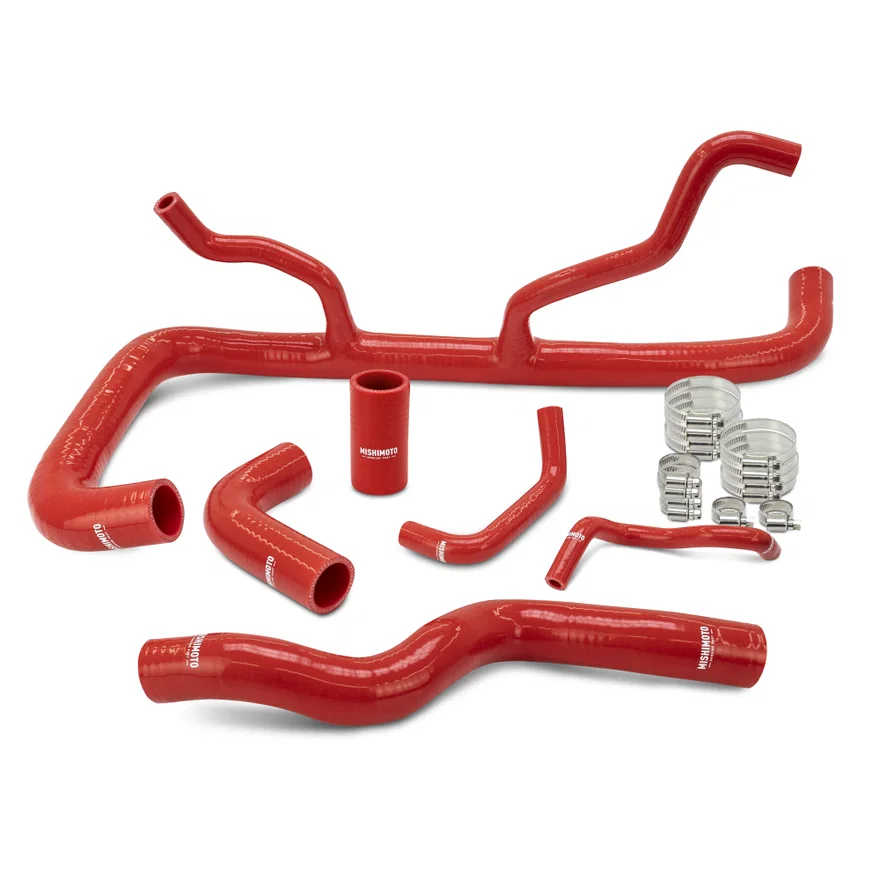 Silicone Coolant Hose Kit, Red, fits Toyota Tacoma 2024+