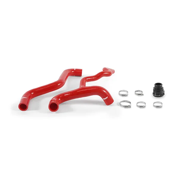 Silicone Radiator Hose Kit, Red, fits Fiat 500 Abarth/Turbo 2012-2017