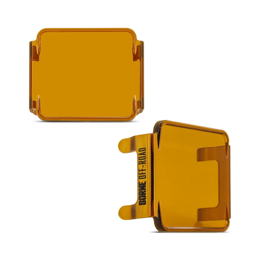 Borne Off-Road BNLT-COV-PODYL Light Pod Covers, Amber