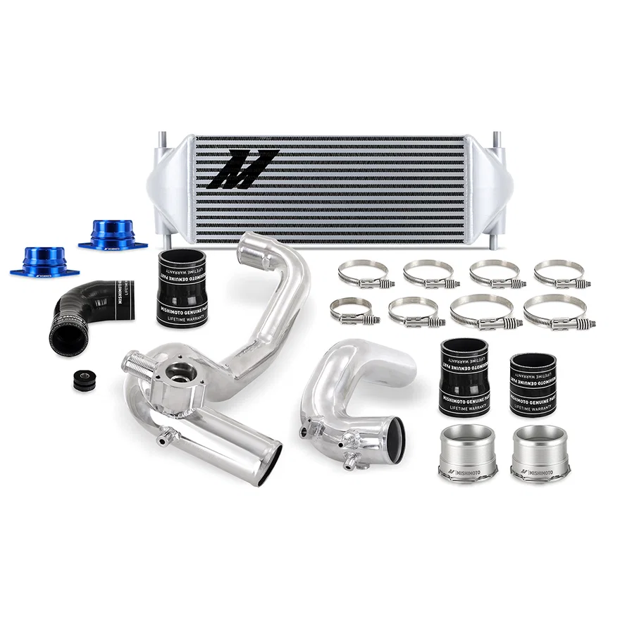 Intercooler Kit, Silver/Polished, fits Ford Bronco 2.3L 2021+
