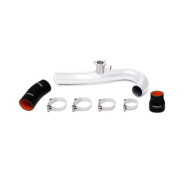 Intercooler Pipe Kit, Polished, Hot-side, fits Ford Mustang EcoBoost 2015-2023