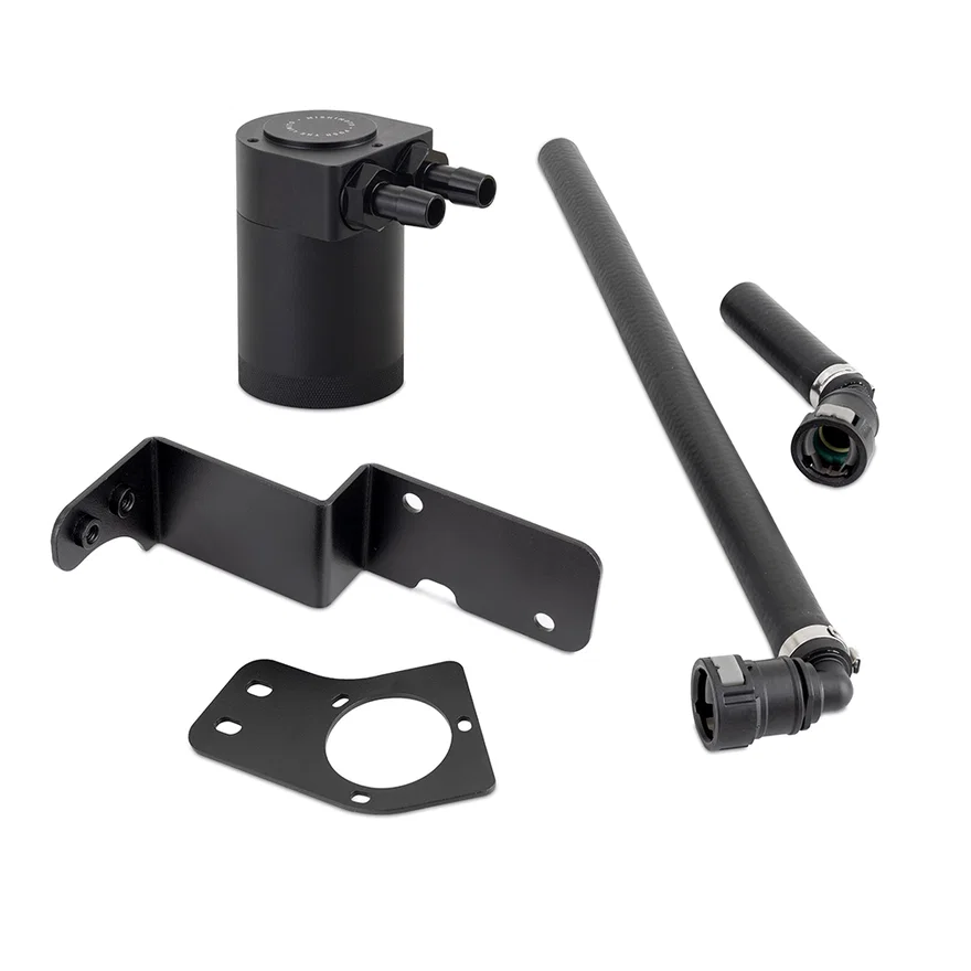 Baffled Oil Catch Can, PCV Side, fits Ford Mustang GT 2024+