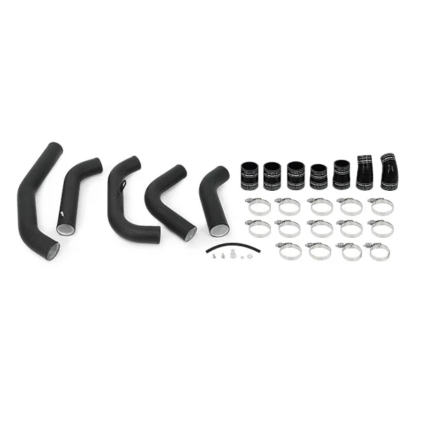 Intercooler Pipe Kit, Black, Hot-side, fits Ford F-150 3.5L EcoBoost 2015-2016