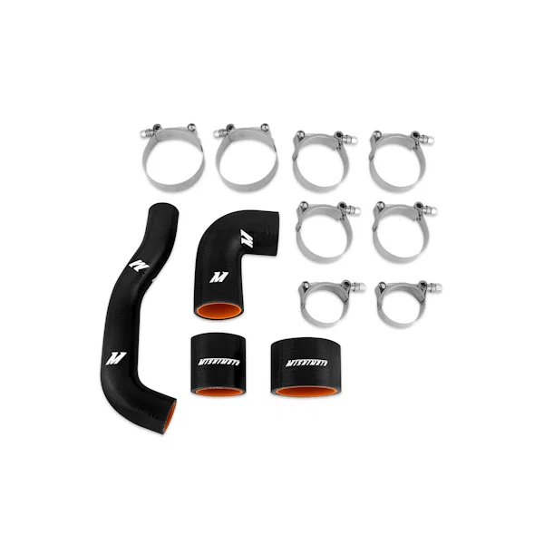 Silicone Intercooler Hoses, Black, fits JDM Subaru WRX STI 2004-2007