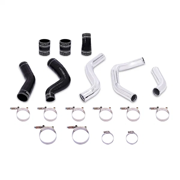 Intercooler Pipe Kit, Polished, Hot-side, fits Ford F-150 3.5L EcoBoost 2011-14