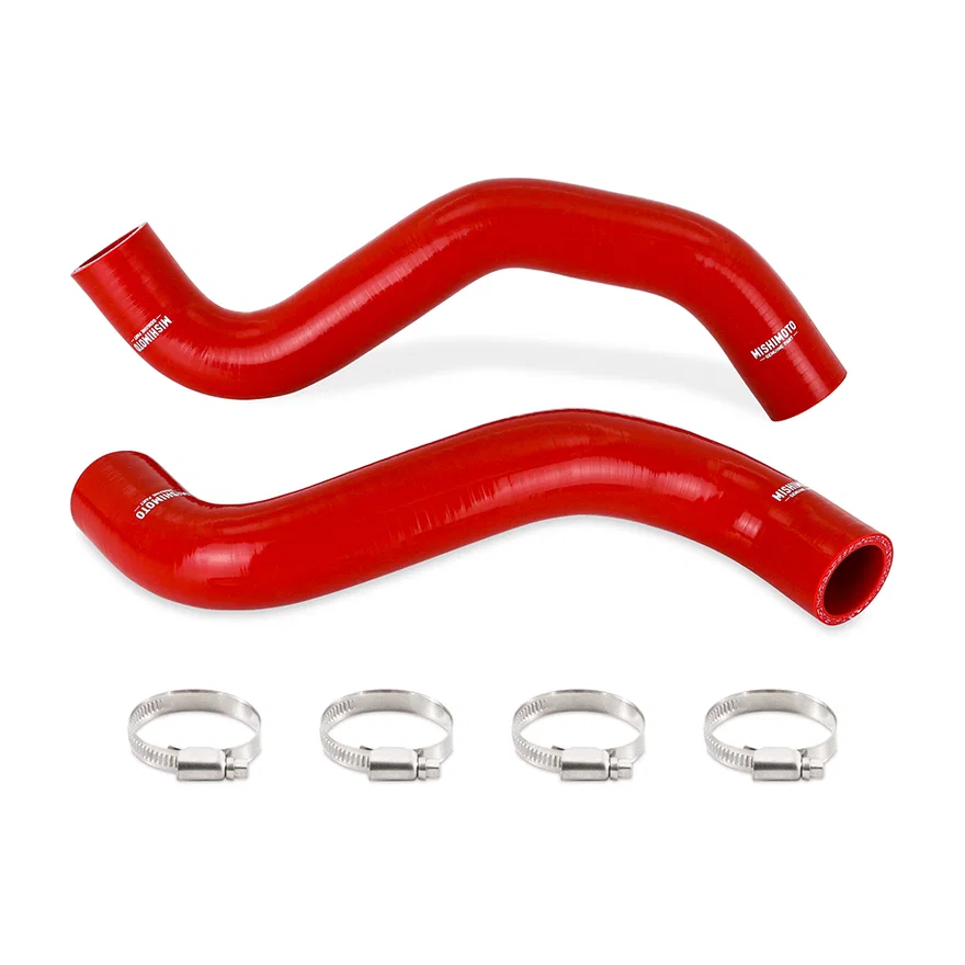 Silicone Radiator Hose Kit, Red, fits Toyota 4Runner 3.4L 1996-2002