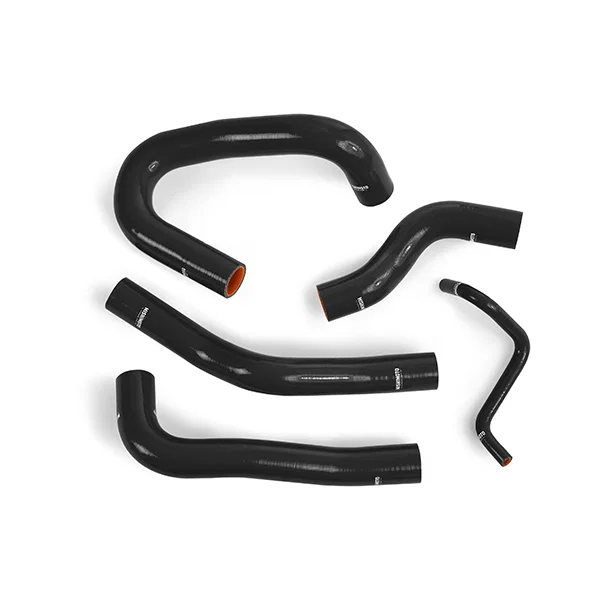 Silicone Radiator Hose Kit, Black, fits Mazda Miata 2006-2015