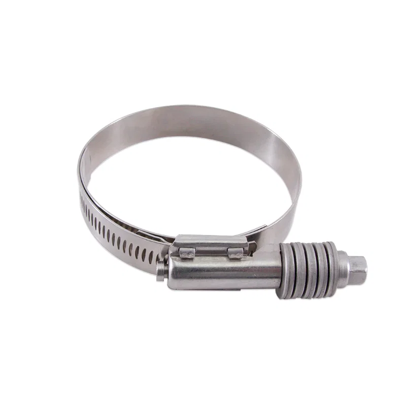 Worm Gear Clamp, Constant Tension, Silver, 2.24in - 3.11in (57mm - 79mm)