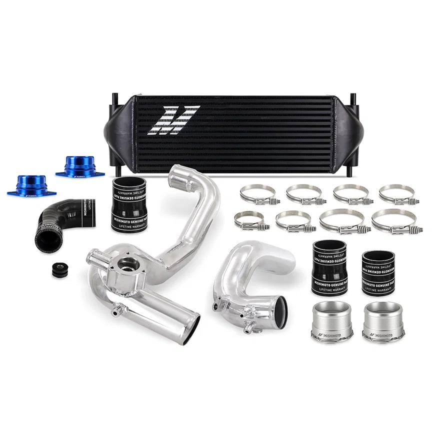 Intercooler Kit, Black/Polished, fits Ford Bronco 2.3L 2021+