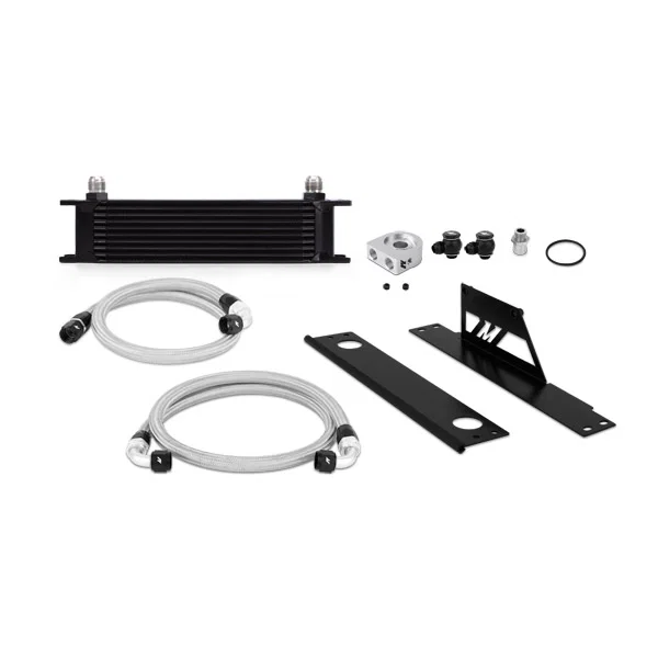 Oil Cooler Kit, Black, fits Subaru WRX/STI 2001-2005