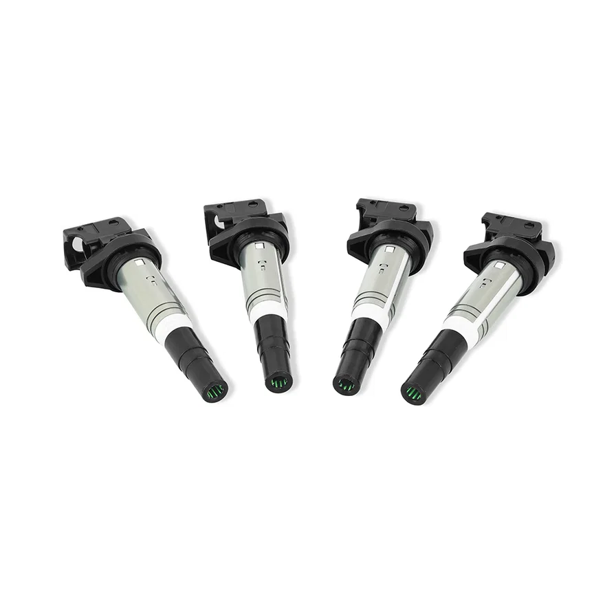Ignition Coils (4), fits BMW M54, N20, N52, N54, N55, N62, S54, S62 2002-2022