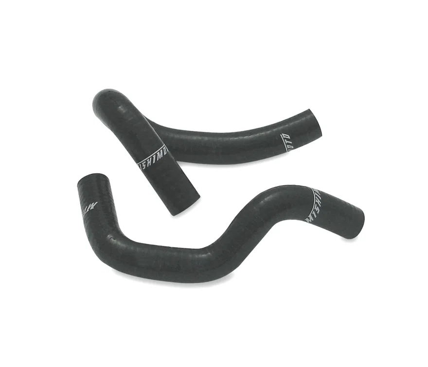Silicone Heater Hose Set, Black, fits Mazda Miata 1990-1991