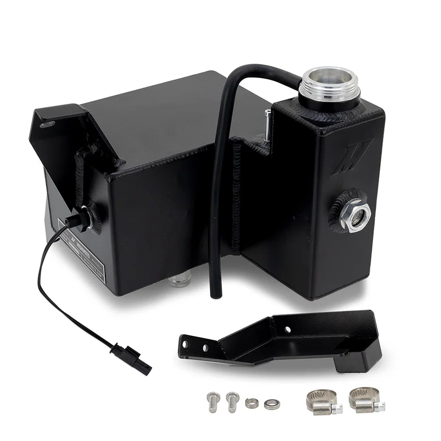 Aluminum Degas Tank, Black, fits Ram 6.7L Cummins 2019+