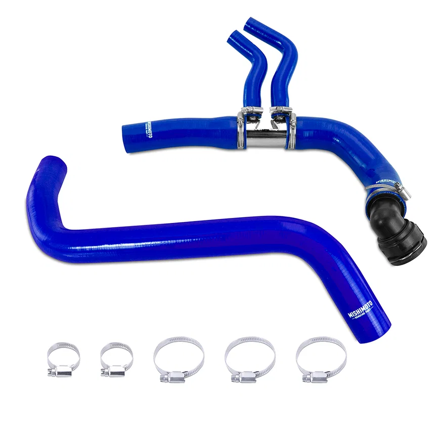 Silicone Radiator Hose Kit, Blue, fits Ford F-150 3.5L EcoBoost 2011-2014