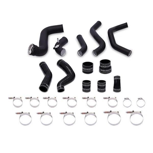 Intercooler Pipe Kit, Black, fits Ford F-150 3.5L EcoBoost 2011-2014