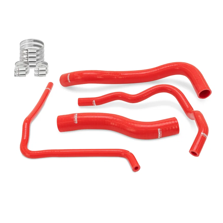 Silicone Radiator Hose Kit, Red, fits Honda Civic Type R 2023+