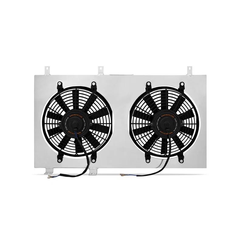 Performance Aluminum Fan Shroud Kit, Polished, fits Mazda RX-8 2004-2008