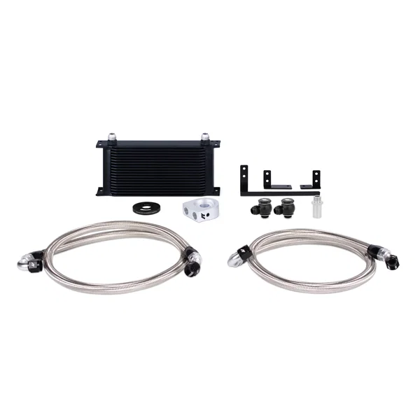 Oil Cooler Kit, Black, fits Mazda Miata 2016-2018