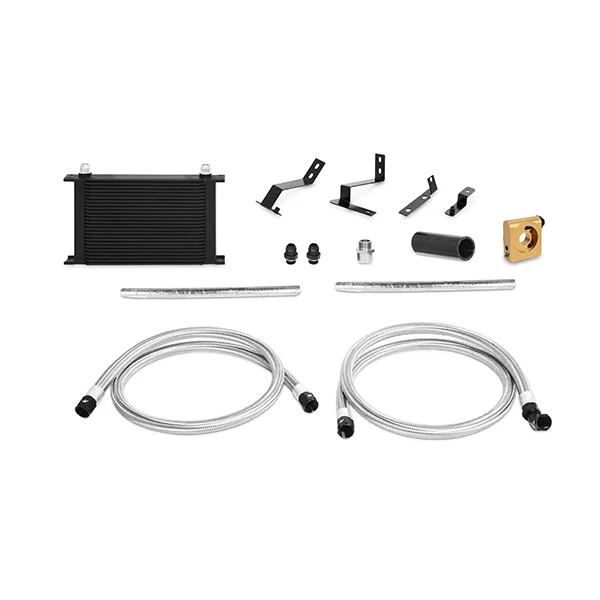 Oil Cooler Kit, Black, Thermostatic, fits Chevrolet Camaro 2.0T 2016-2024