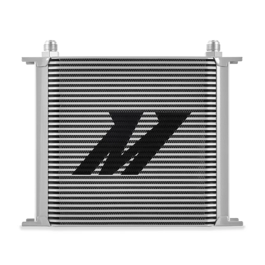 Universal Oil Cooler, 34-Row, Silver