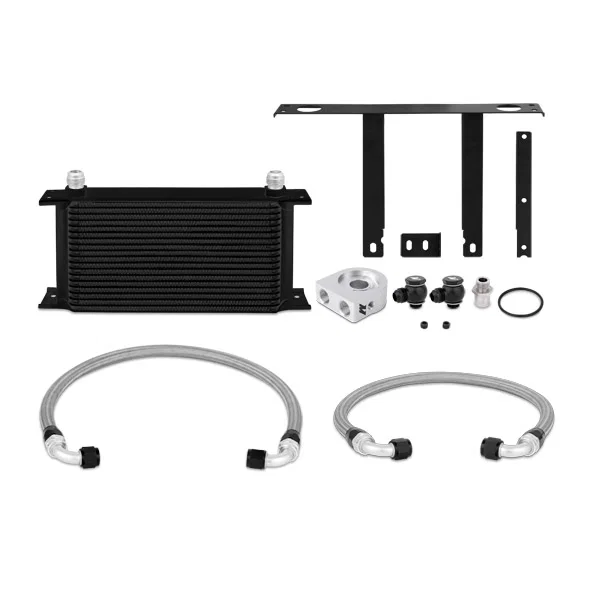 Oil Cooler Kit, Black, fits Hyundai Genesis Coupe 2.0T 2010-2012