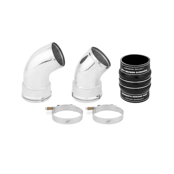 Intercooler Pipe Kit, Black, Cold-side, fits Chevrolet/GMC 6.6L Duramax 2006-10