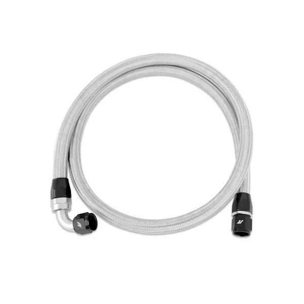 10AN Braided Line, Stainless Steel, 5 ft, w/ -10AN Fittings