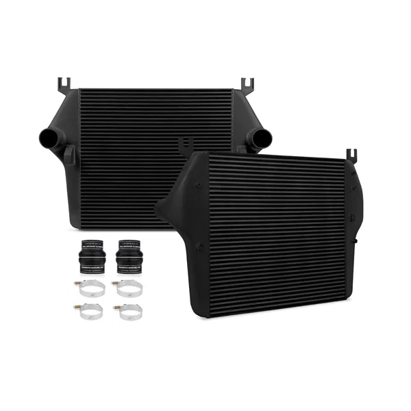 Front Intercooler, Black, fits Dodge 5.9L/6.7 Cummins 2003-2009