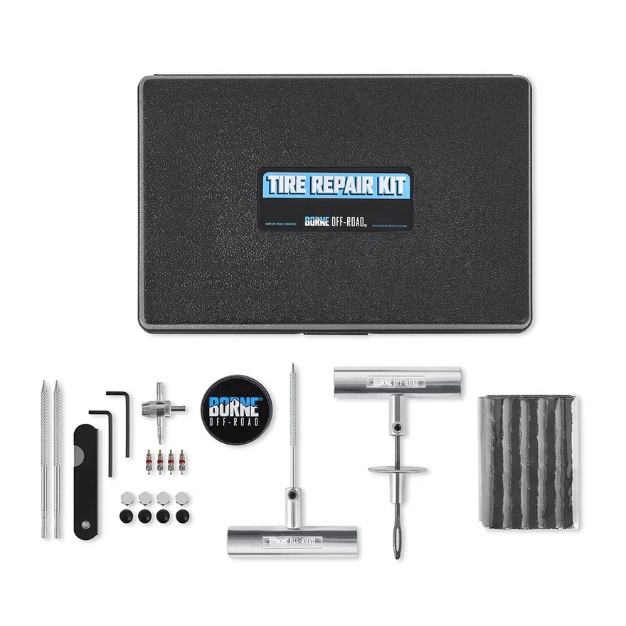 Borne Off-Road BNTL-TR-57 Tire Repair Kit, 69-Piece