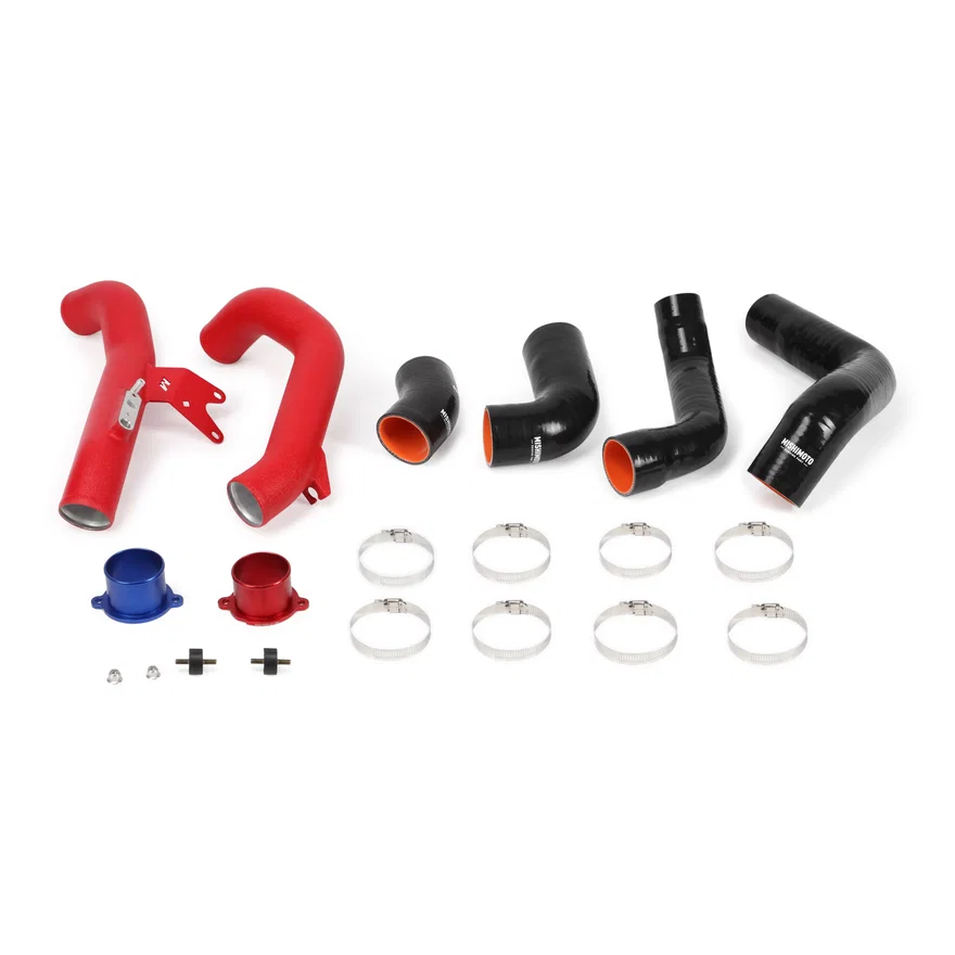 Intercooler Pipe Kit, Red, fits Honda Civic 1.5T/Si 2016-2021