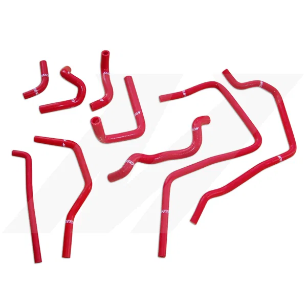 MMHOSE-SUB-ANCRD Silicone Ancillary Hoses, Red, fits Subaru Impreza WRX 2001-2005