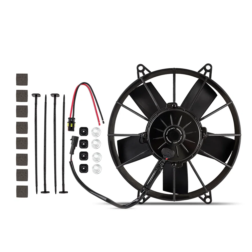 High-Flow Race Line Electric Fan, 10 in
