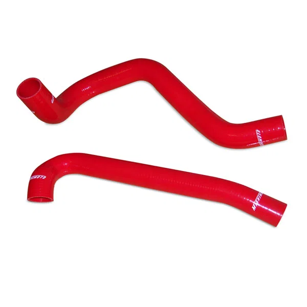 Silicone Hose Kit, Red, fits Jeep Wrangler 4 Cyl 1997-2002