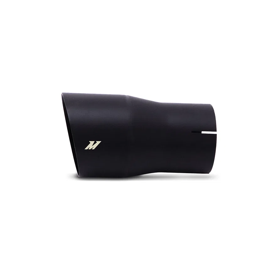 MMEXH-TIP-SWBK Exhaust Tip, Black, Single Wall, 4in Inlet, 5in Outlet