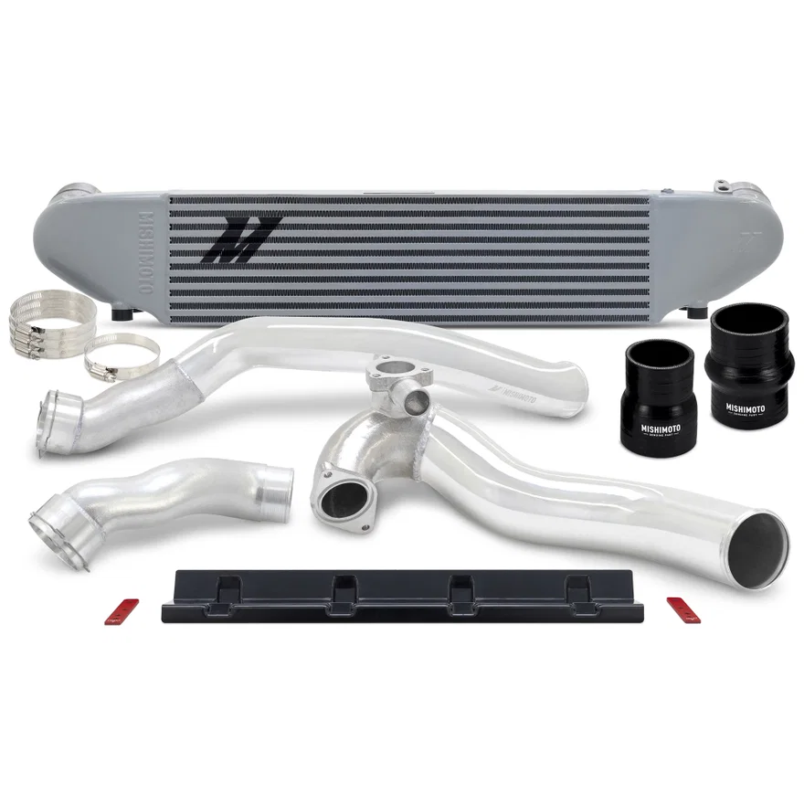 Intercooler Kit, Silver/Polished, fits Ford Mustang EcoBoost 2024+