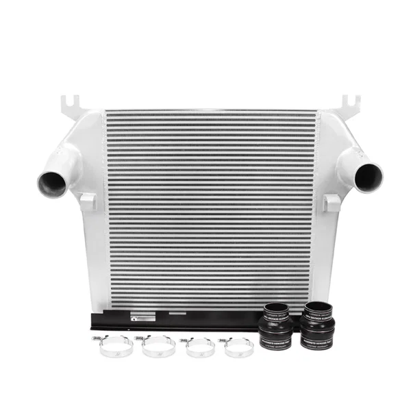 Front Intercooler, Silver, fits Dodge 6.7L Cummins 2010-2012