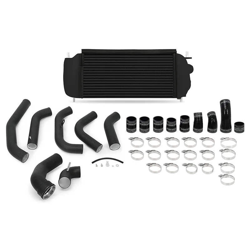 Intercooler Kit, Black/Black, fits Ford F-150 3.5L EcoBoost 2015-2016