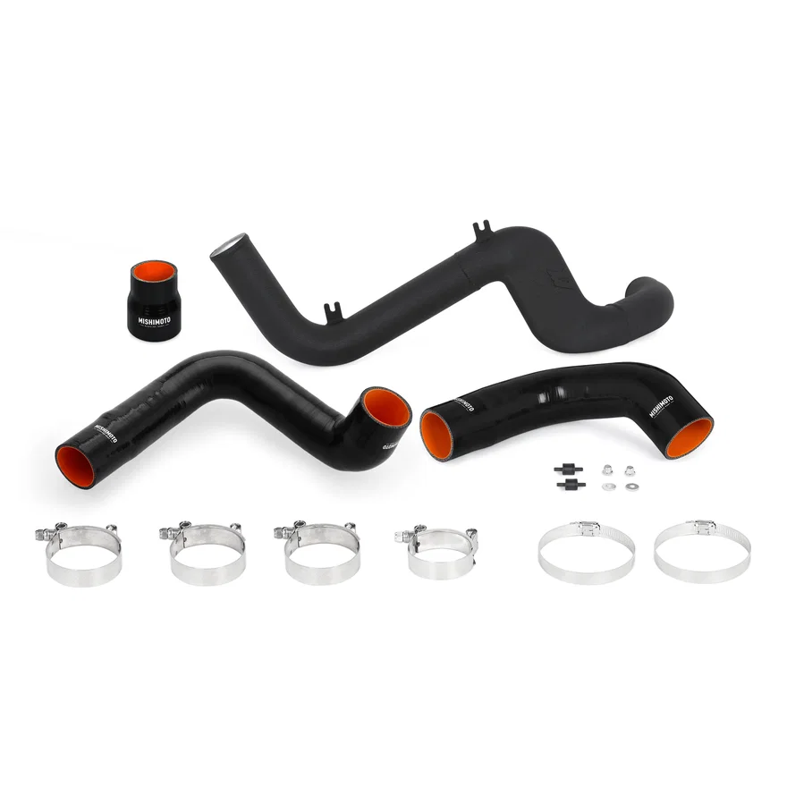 Intercooler Pipe Kit, Black, fits Ford Focus 2016-2018