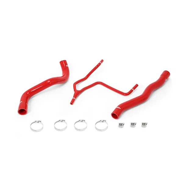Silicone Radiator Hose Kit, Red, fits Chevrolet Camaro 2.0T 2016-2024