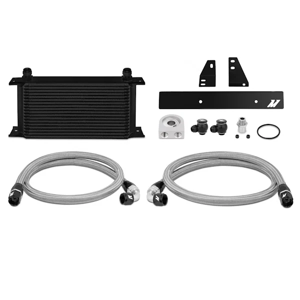 Oil Cooler Kit, Black, fits Nissan 370Z 2009-2020 / Infiniti G37 Coupe 2008-2015