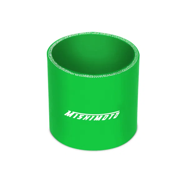 Straight Coupler, Green, Silicone, 2.50in